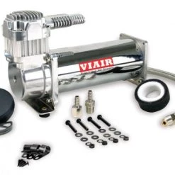 ViAir 444C Chrome Air Compressor 200 PSI - Air Lift Performance 16444 ENGINE