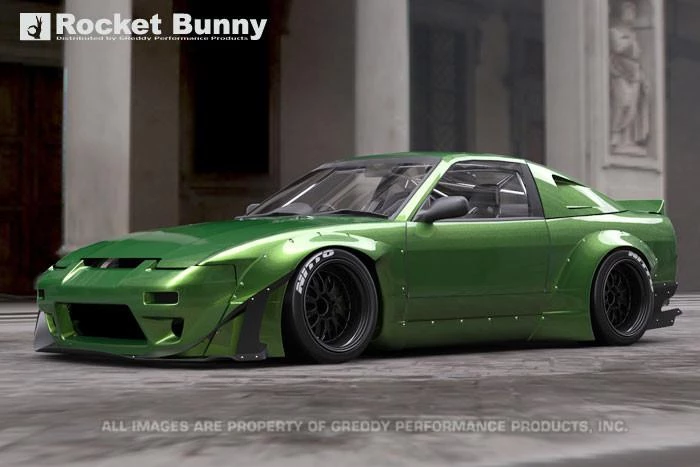 Pandem Aero Kits Rocket Bunny Full Wide-Body Aero Kit (FRP) - Nissan 180SX/240SX 3 Pandem Aero Kits Rocket Bunny Full Wide-Body Aero Kit (FRP) - Nissan 180SX/240SX