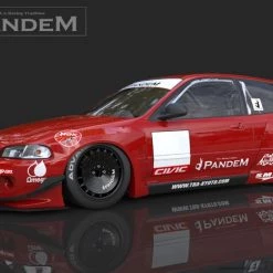 Pandem Aero Kits Pandem Wide-Body Aero Kit V1 / V1.5 - Honda Civic EG