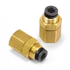 Air Lift Performance Bulkhead Female Straight - 1/4" FNPT X 1/4" PTC - DOT - SMC #KV2E07-35 SUSPENSION