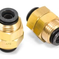 ENGINE Bulkhead Union - 1/2" PTC X 1/2" PTC – DOT – SMC # KV2E13-00 - Air Lift Performance 21027