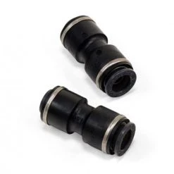 Union Straight - 3/8" PTC X 1/4" PTC - DOT - SMC #KV2H07-11 - Air Lift Performance 21033