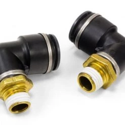 Elbow Male - 1/4" MNPT X 1/2" PTC - DOT- SMC #KV2L13-35S - Air Lift Performance 21263 ENGINE