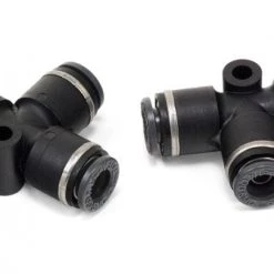 Union Tee - 1/4" PTC X 1/4" PTC X1/4" PTC - DOT - SMC #KV2T07-00 - Air Lift Performance 21277