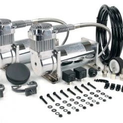 ENGINE ViAir 380C Dual Chrome Compressors 200 PSI - Air Lift Performance 23380