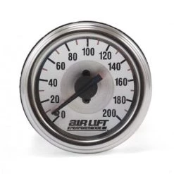 Dual Needle Gauge - 200 PSI - Air Lift Performance 26228