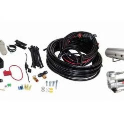 3P [1/4" Air Line, 5 Gallon Polished Tank, ViAir 444C Compressor] - Air Lift Performance 27783 ENGINE