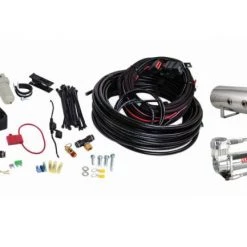 3P [3/8" Air Line, 4 Gallon 7-Port Polished Tank, ViAir 444C Compressor] - Air Lift Performance 27789 ENGINE