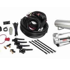 ENGINE 3H [1/4" Air Line, 4 Gallon 5- Port Polished Tank, ViAir 444C Compressor] - Air Lift Performance 27792
