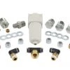 Pancake Tank Fitting Pack With 1/4" Lines - Air Lift Performance 33181
