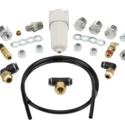 Pancake Tank Fitting Pack With 3/8" Lines - Air Lift Performance 33186