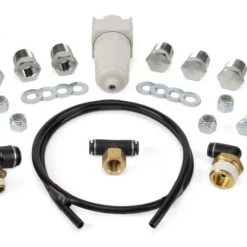 5, 8.5, 12 Gallon Steel Tank Fitting Pack With 3/8" Lines - Air Lift Performance 33190 ENGINE