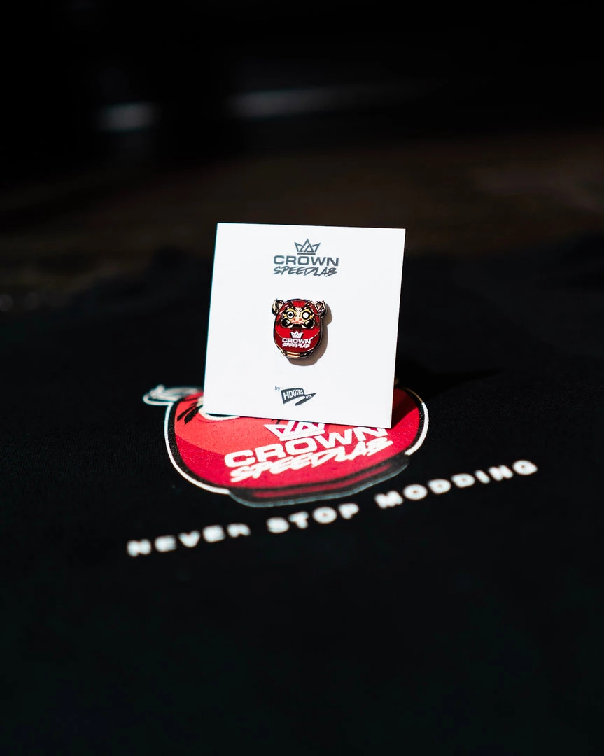 Crown Speedlab Daruma Pin CSL GEAR 2 Crown Speedlab Daruma Pin CSL GEAR