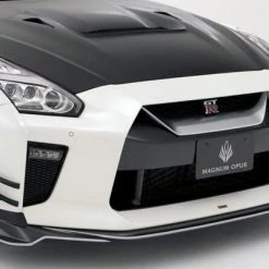 AEROKITS Varis Magnum Opus ’18 Version Carbon Front Lip Spoiler For 2017-19 Nissan Gt-R [R35] Vani-234