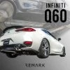 ENGINE Remark Exhaust - Infiniti Q60 2017+