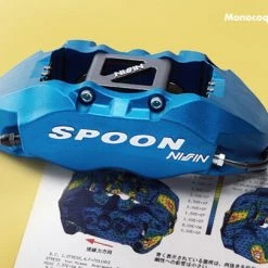 Spoon 4-pot Mono-Block Caliper Set - EK9, DC2R'98, FN2, ZF1, CL7 AEROKITS