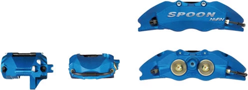 AEROKITS Spoon 4-pot Mono-Block Caliper Set - EK9, DC2R'98, FN2, ZF1, CL7 5 AEROKITS Spoon 4-pot Mono-Block Caliper Set - EK9, DC2R'98, FN2, ZF1, CL7