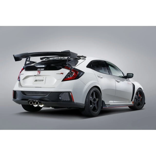 Spoon Rear Aero Bumper (FRP/FRP) - Honda Civic Type R FK8 2017+ 5 Spoon Rear Aero Bumper (FRP/FRP) - Honda Civic Type R FK8 2017+