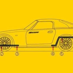 Spoon Rigid Collar Kit - S2000 AP1/2 GEOMETRY / BUSHING 22 Spoon Rigid Collar Kit - S2000 AP1/2 GEOMETRY / BUSHING