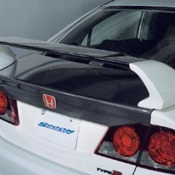 EXTERIOR Spoon Sports Carbon Trunk Lid - Honda Civic FD2