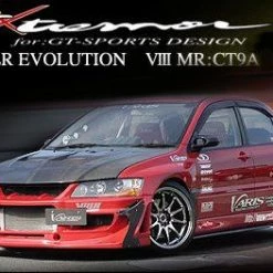 AEROKITS Varis Super Taikyu Front Bumper For 2005-07 Mitsubishi Evo VIII/IX [CT9A] VAMI-040