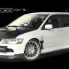 Varis Frp Front Spoiler For 2005-07 Mitsubishi Evo IX Wagon [CT9W] VAMI-088 EXTERIOR
