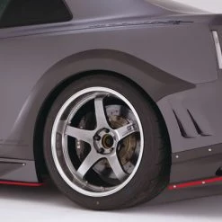 Varis Kamikaze-R Circuit Version Rear Over Fender Set For 2009-19 Nissan Gt-R [R35] Vani-115/Vani-116