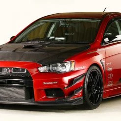 Varis 09′ Ver. Front Bumper For 2007-16 Mitsubishi Evo X [Cz4a] Vami-120/121 AEROKITS