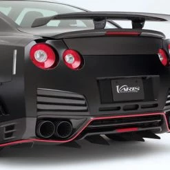 Varis Kamikaze-R Rear Aero Bumper Cover For 2008 Jdm-Spec Nissan Gt-R [R35] Vani-110/Vani-111