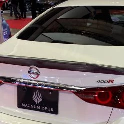 Varis Spoilers Magnum Opus Carbon Rear Spoiler For 2019-20 Nissan Skyline 400r Vani-405