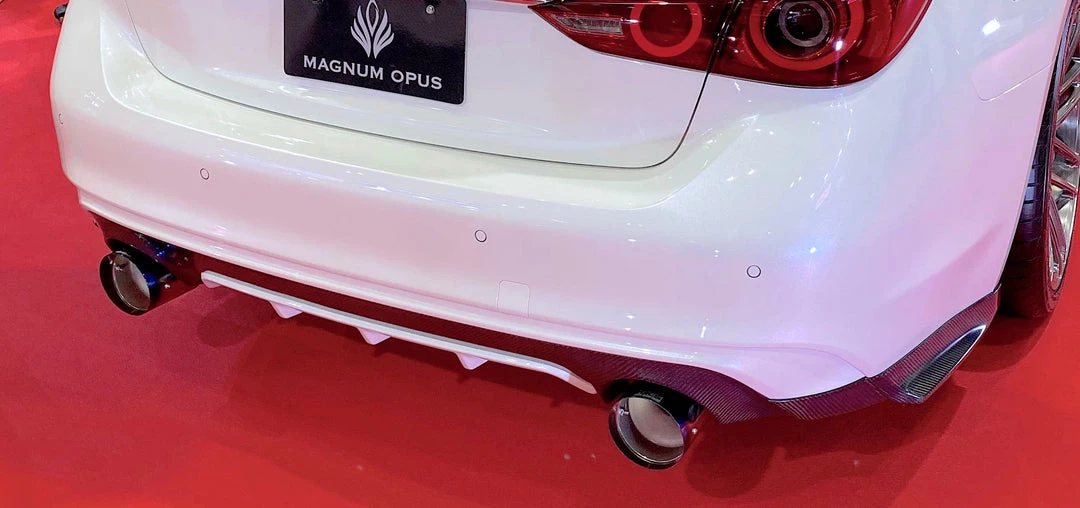 Varis Magnum Opus Carbon Rear Under-Cover For 2019-20 Nissan Skyline 400r Vani-403 3 Varis Magnum Opus Carbon Rear Under-Cover For 2019-20 Nissan Skyline 400r Vani-403