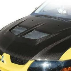Varis Carbon Vented Cooling Hood For 2001-07 Mitsubishi Evo VII/VIII/IX [CT9A] VBMI-111