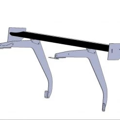 Wing Accessories PCI RACING - WM-EK-B1/ 96-00 Honda Civic Hatchback V2 Bottom Mount